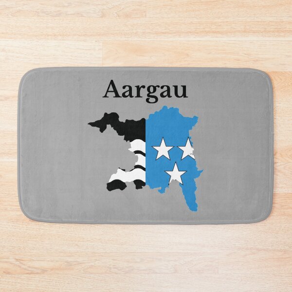 Item preview, Aargau Canton Map Flag, Switzerland designed and sold by marosharaf.
