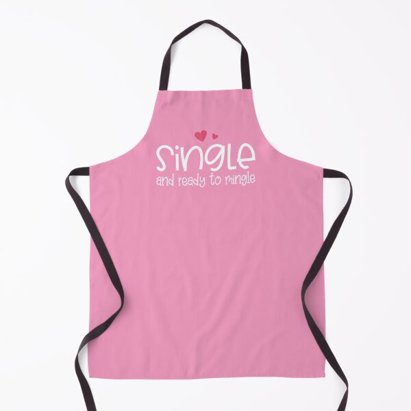 Item preview, Funny Single and Ready to Mingle Valentine Typography designed and sold by Hommie9977.