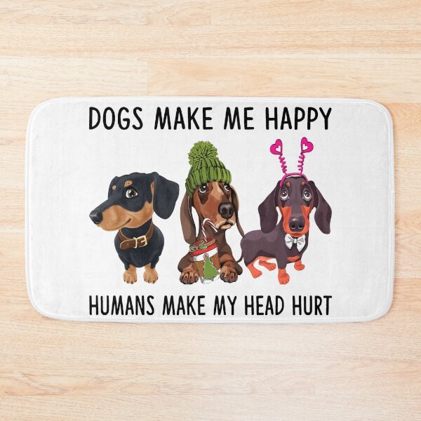 Item preview, Dogs Make Me Happy designed and sold by MudazStore.