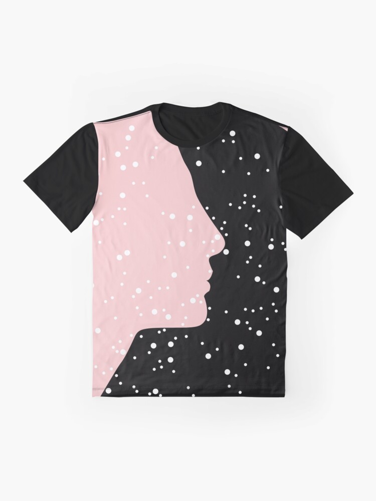 Alternate view of MC Nefertiti Black Graphic T-Shirt