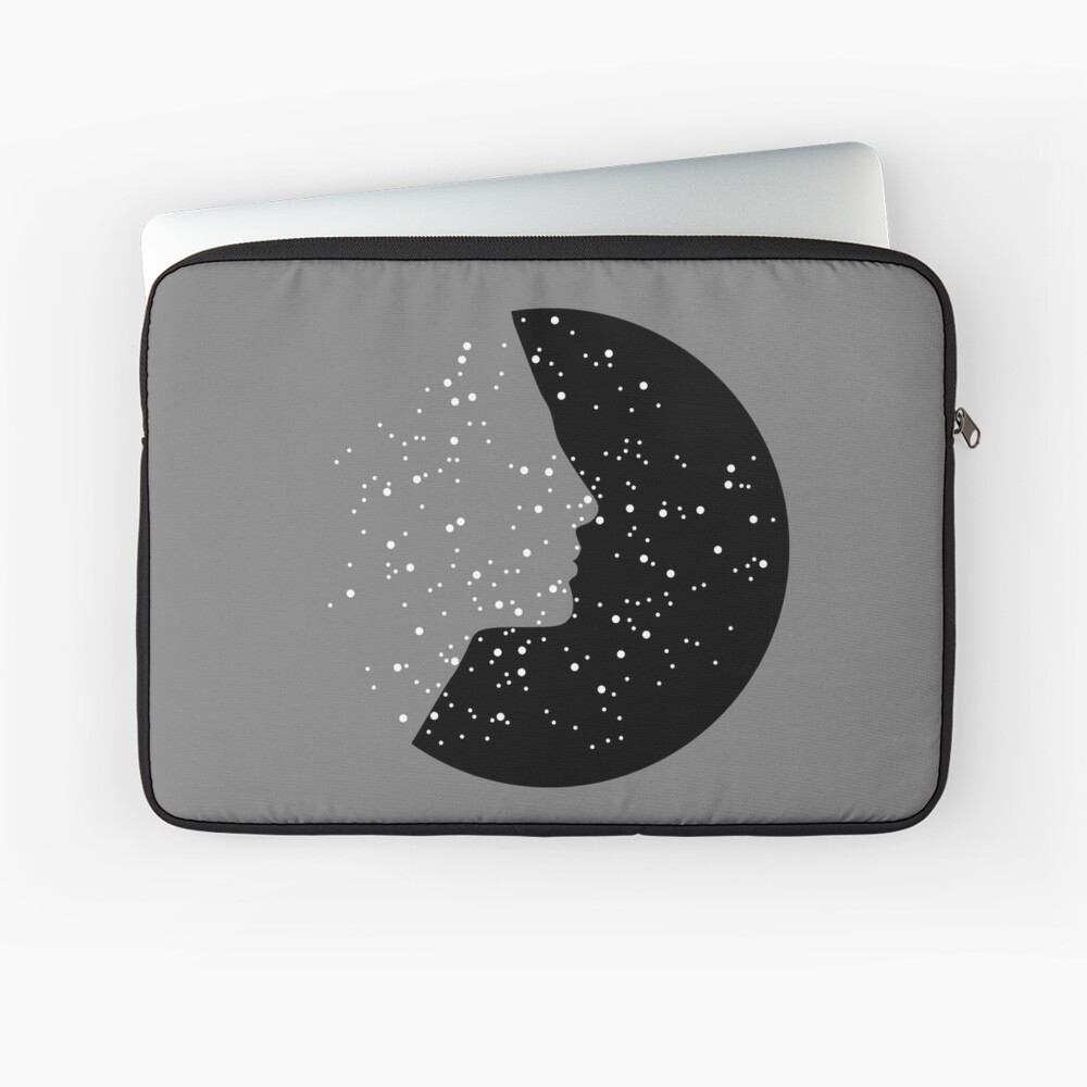 MC Nefertiti Black Laptop Sleeve