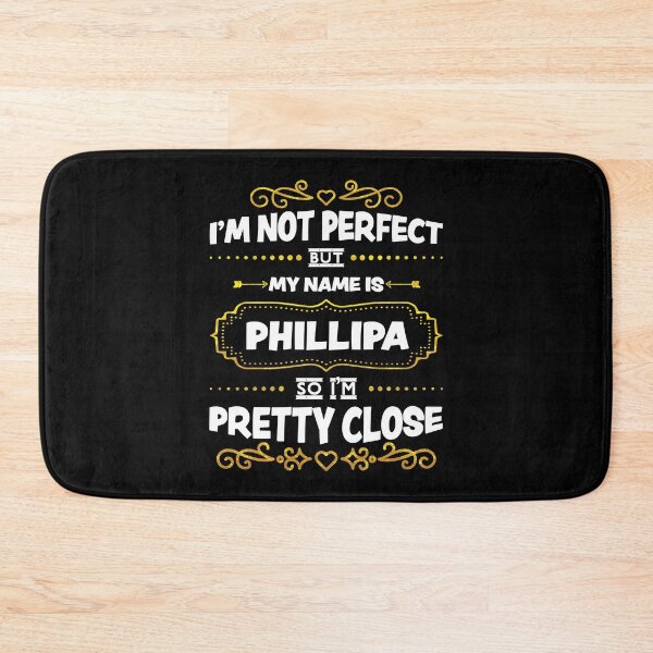Item preview, Phillipa I'm Not Perfect Aesthetic Custom Name designed and sold by MariaMacioca.