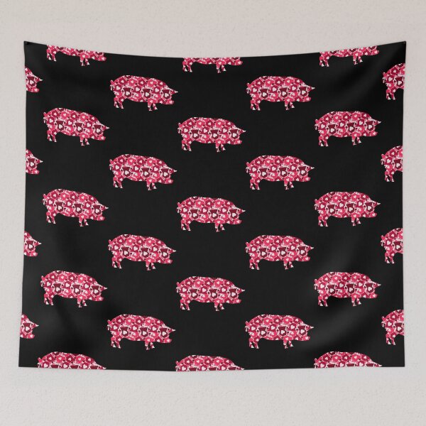 Item preview, livestock show, live stock, shows, pig, pork, cow boy, animals, heart designed and sold by cathelkav.
