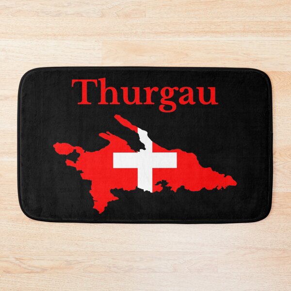 Item preview, Thurgau Canton Map Flag, Switzerland designed and sold by marosharaf.