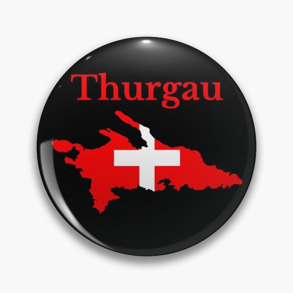 Item preview, Thurgau Canton Map Flag, Switzerland designed and sold by marosharaf.