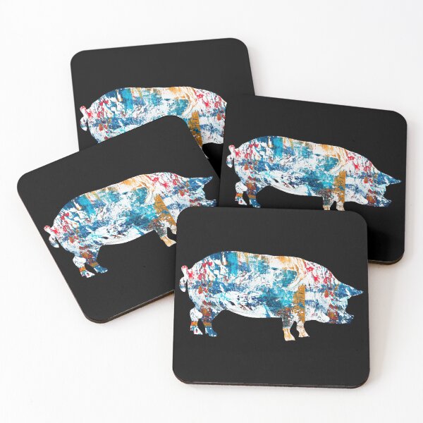 Item preview,  livestock show, live stock, shows, pig, pork, cow boy, animals, colorful designed and sold by cathelkav.