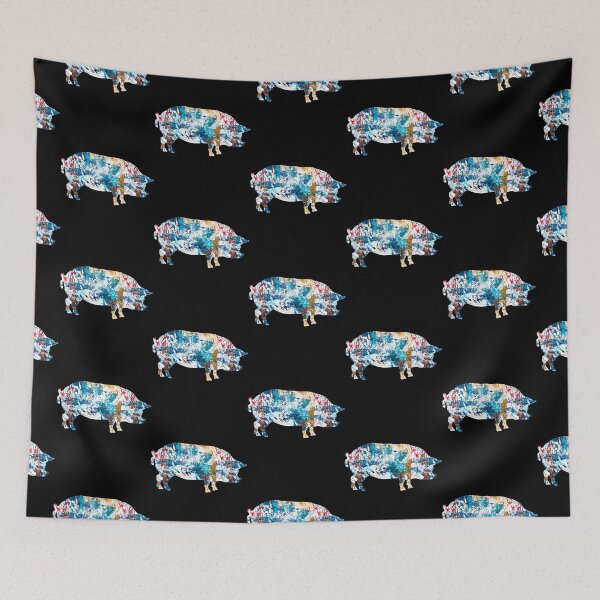 Item preview,  livestock show, live stock, shows, pig, pork, cow boy, animals, colorful designed and sold by cathelkav.