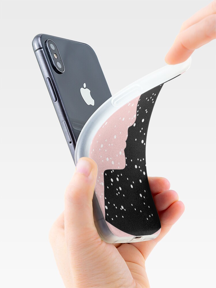 Alternate view of MC Nefertiti Black iPhone Case & Cover