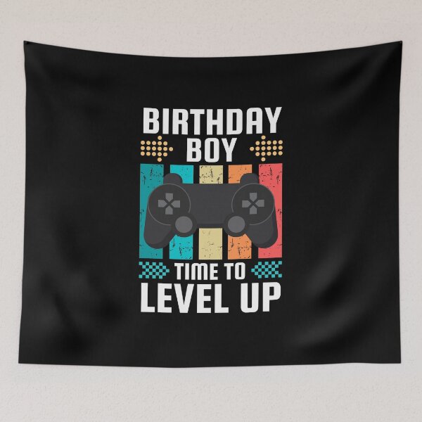 Item preview, Birthday Boy Time To Level Up designed and sold by ohmier.
