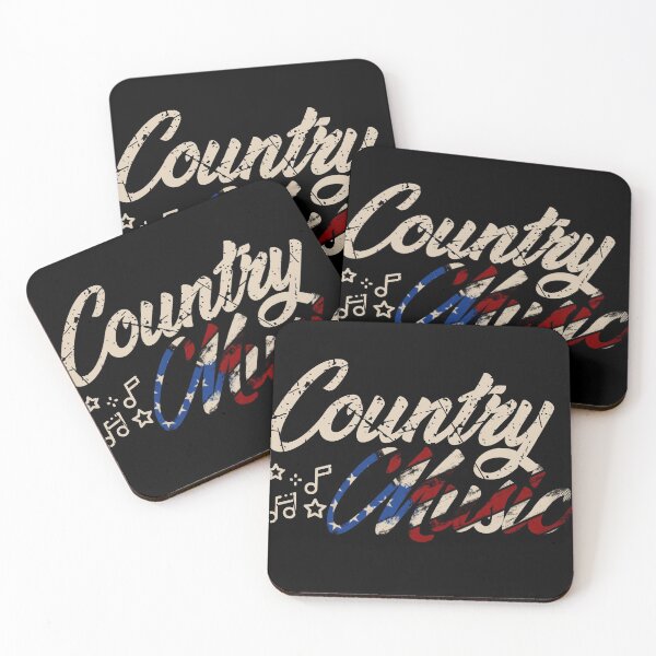 Item preview, Country Music Retro Vintage Guitar designed and sold by busydesign.