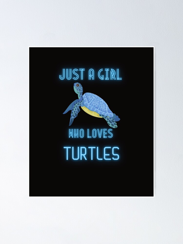 Women Just A Girl Who Loves Turtles Shirt Turtle Lover Turtle Shirt Sea Turtle T 6141