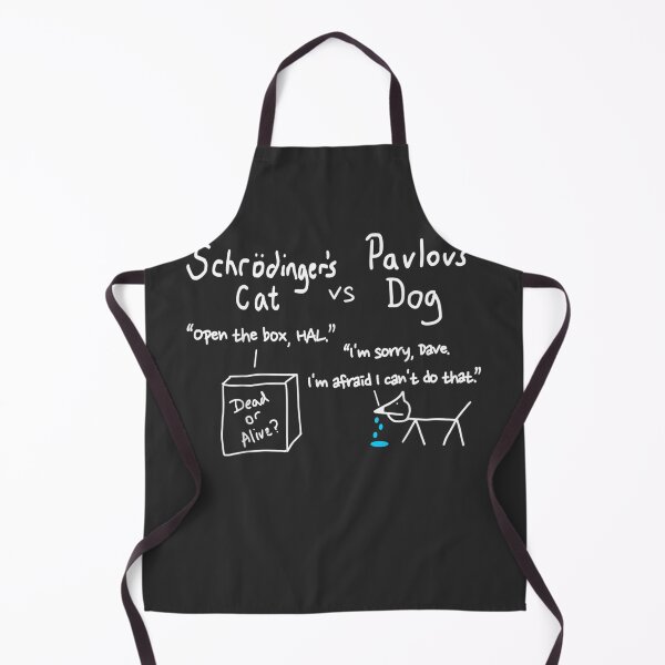 Item preview, Schrodinger's Cat And Pavlov's Dog Funny Science Geek Quote designed and sold by JoanMitchsd.