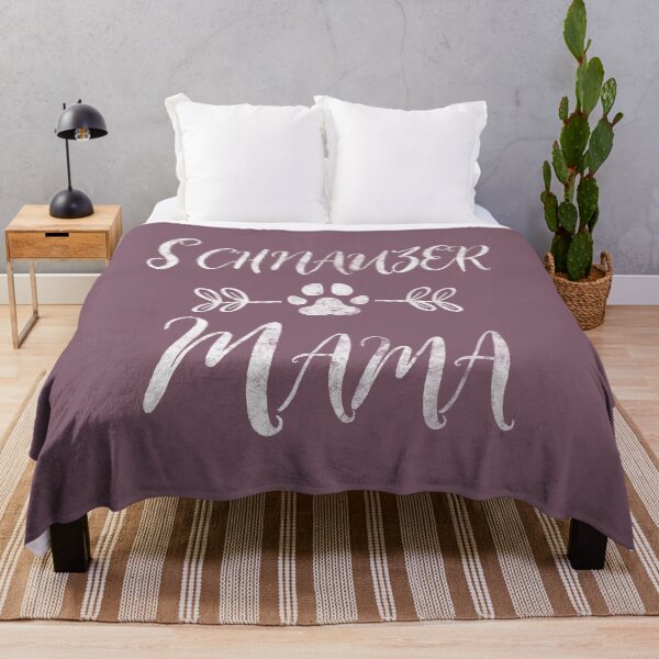 Artikelvorschau, Schnauzer Mama Shirt Hartnäckiger Schnauzer Liebhaber Lustige Hundemama entworfen und verkauft von KuznecovaDesign.