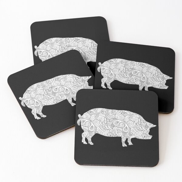 Item preview, Copy of livestock show, live stock, shows, pig, pork, cow boy, animals, black and white designed and sold by cathelkav.