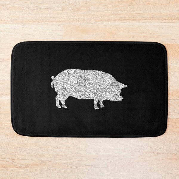 Item preview, Copy of livestock show, live stock, shows, pig, pork, cow boy, animals, black and white designed and sold by cathelkav.
