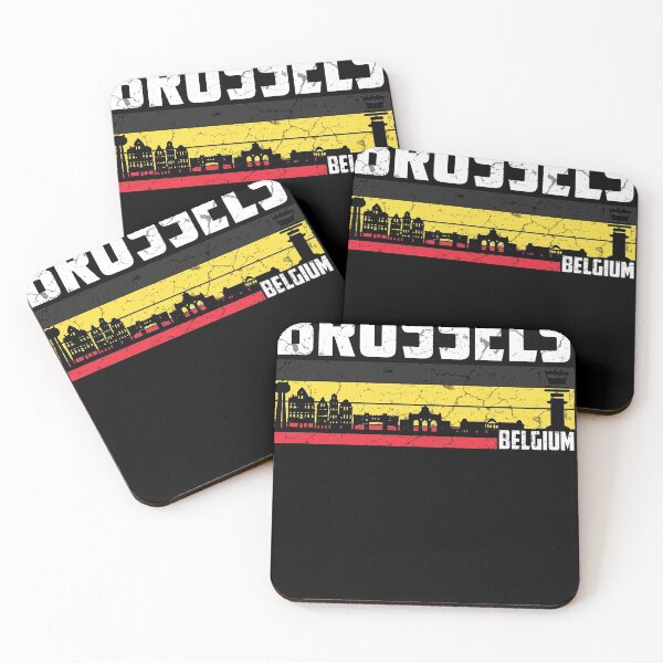 Item preview, Brussels Skyline Belgium Home City designed and sold by busydesign.