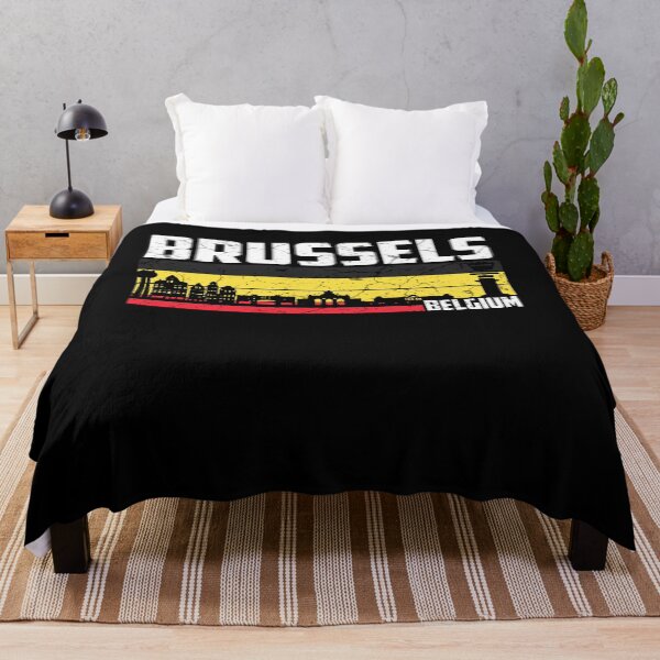 Item preview, Brussels Skyline Belgium Home City designed and sold by busydesign.