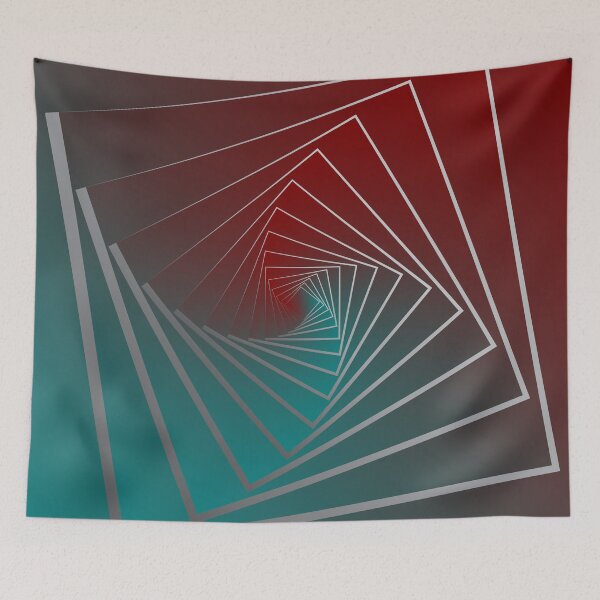 Item preview, teal burgundy spin designed and sold by feiermar.
