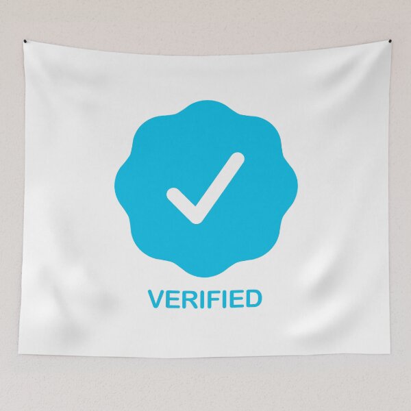 Item preview, Blue Checkmark Verified Clout Goblin designed and sold by ClickForMore.