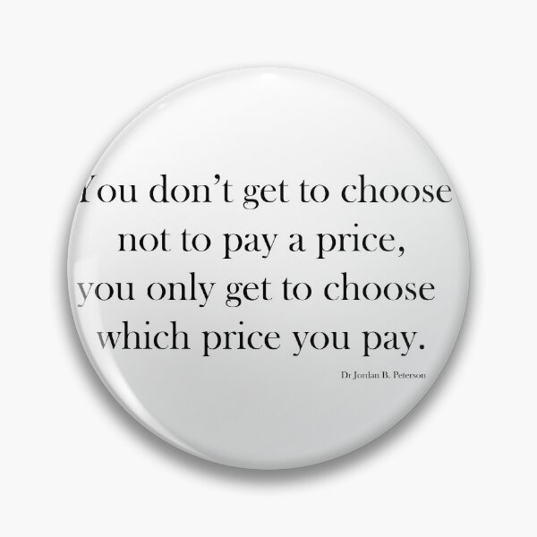 Item preview, Jordan Peterson Quote designed and sold by Lowgik.
