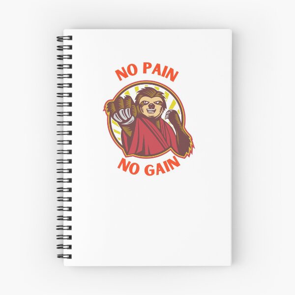 Item preview, Sin dolor, sin ganancia, perezoso Karate designed and sold by guidekracha.