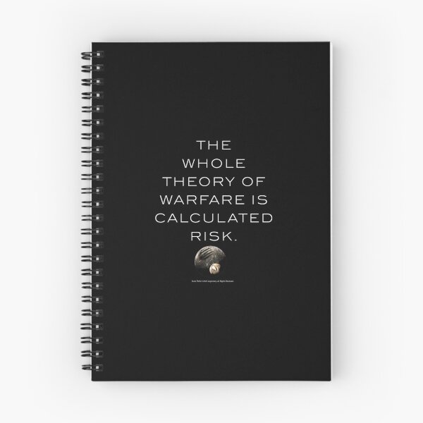 Item preview, The Whole Theory Of Warfare Is Calculated Risk. designed and sold by with-care.