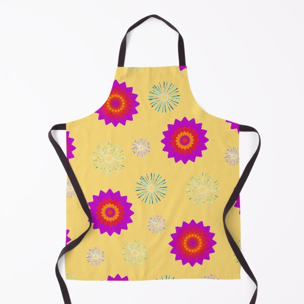 Item preview, Diwali Festival of Lights Pattern Flowers and Fireworks designed and sold by ChibiKolossus.
