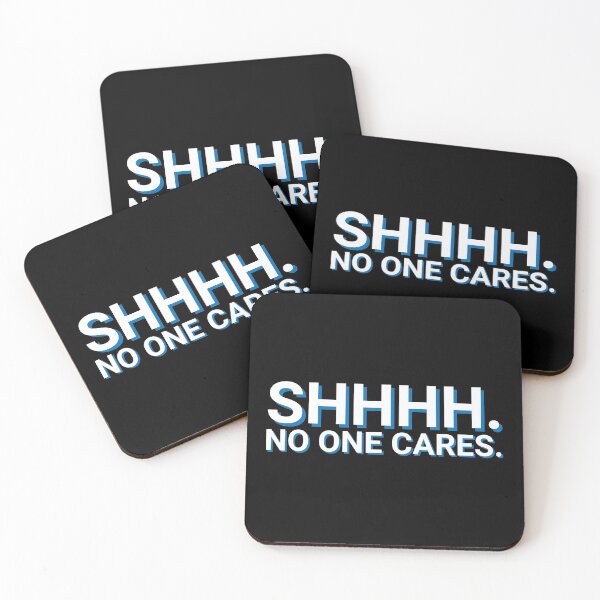 Item preview, SHHHH No One Cares Offensive designed and sold by Sour Soul.