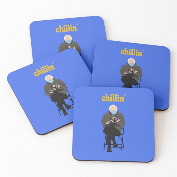 Item preview, Bernie Sanders Funny Sitting Meme - Chillin' designed and sold by milliehansen.