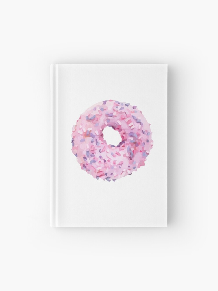 Pink Donut with Sprinkles Journal, Journals for Kids, Journals for