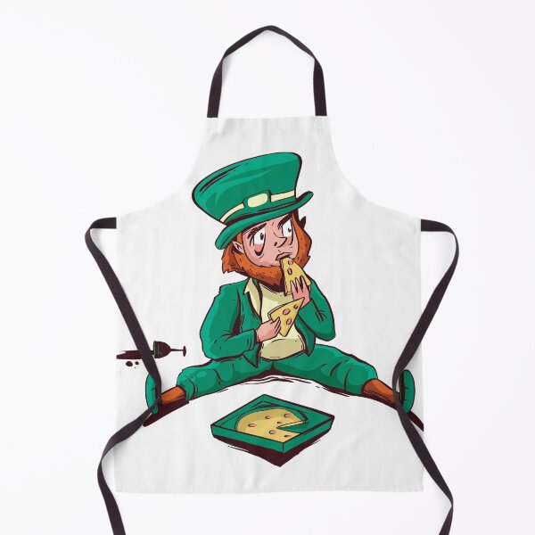 Item preview, Just a leprechaun eating pizza... designed and sold by teez4dayz.