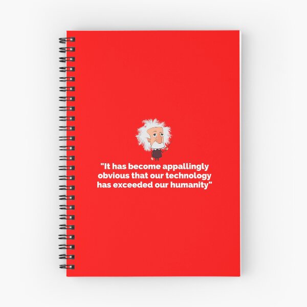 Item preview, Einstein - Technology Has Exceeded Our Humanity designed and sold by mazlan.