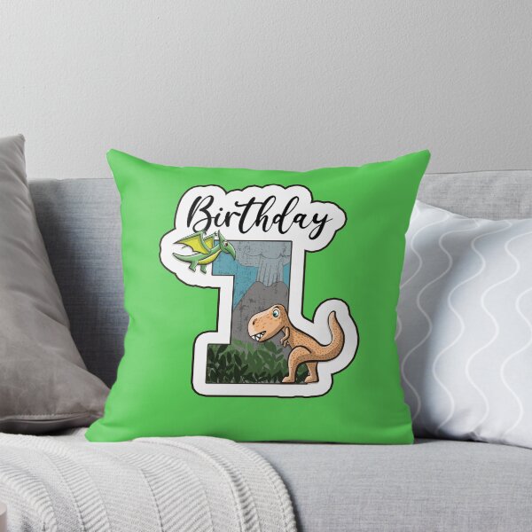 Item preview, Dino Trex and pterodactylus birthday 1 year designed and sold by Between Clouds.