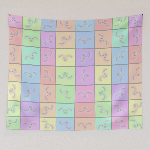 Item preview, bunny tiles designed and sold by alias-inkpatch.