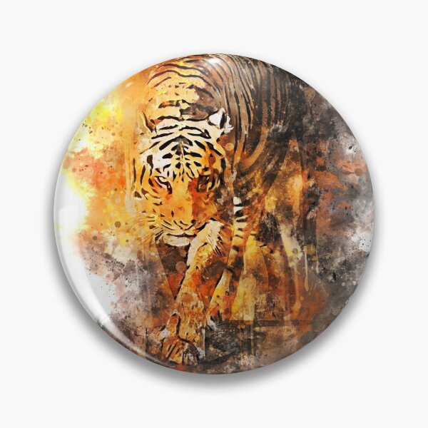 Item preview, Flaming Tiger designed and sold by Lemoire.