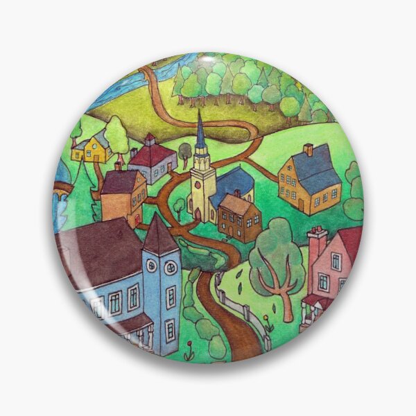 Item preview, Village, Forests and mountains designed and sold by Antoine Dazy.