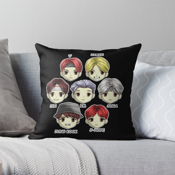 BTS Chibi - Bts - Pillow