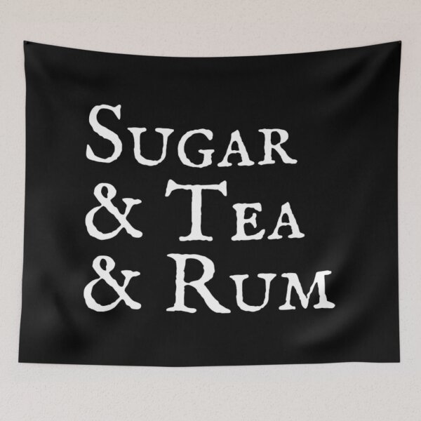 Item preview, Wellerman Sea Shanty Sugar Tea Rum Ship Anchor Nautical Maritime Fishing Whaling Song  designed and sold by CotaLevy.