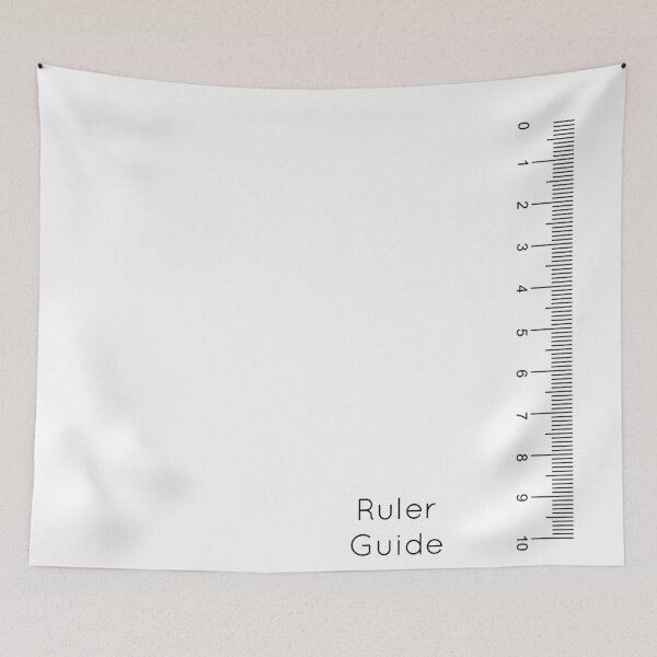 Item preview, Ruler guide designed and sold by WOWSOMETHINGNEW.