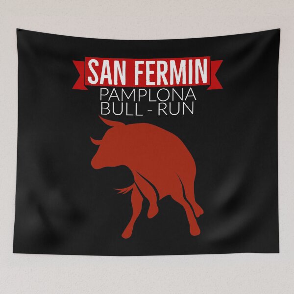 Item preview, San Fermin Running With The Bulls Festival Pamplona July 2021 designed and sold by SereneSouls.