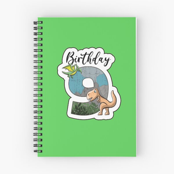 Item preview, Dino Trex and pterodactylus birthday 9 years designed and sold by Between Clouds.