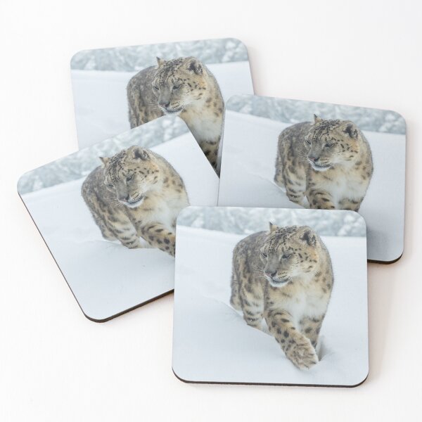 Item preview, Snow leopard in the deep snow designed and sold by Ingo Gerlach.