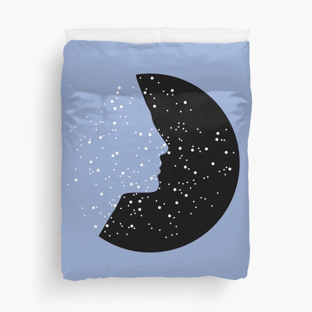 MC Nefertiti Black Duvet Cover