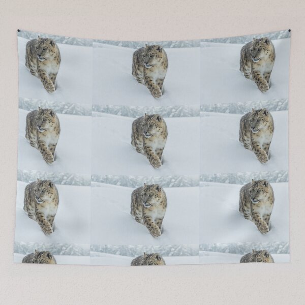 Item preview, Snow leopard in the deep snow designed and sold by Ingo Gerlach.