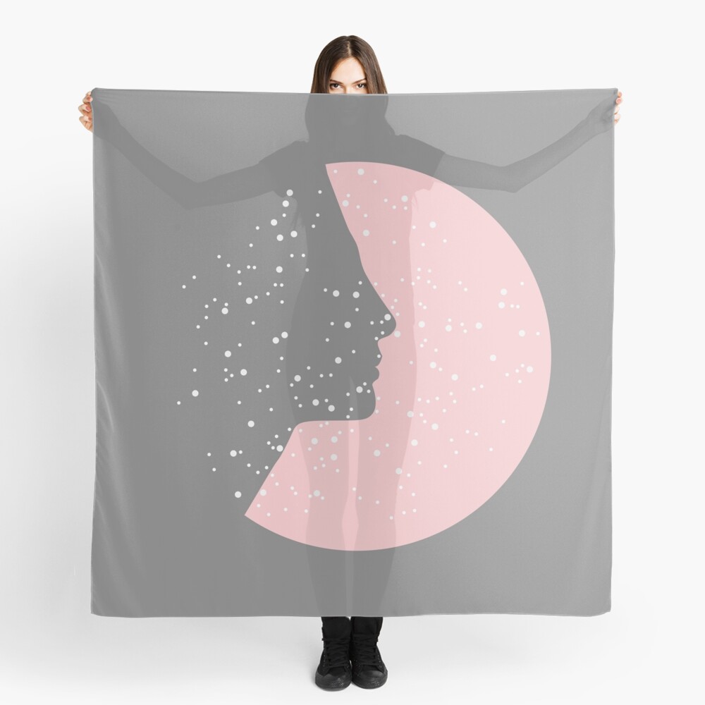 MC Nefertiti Rose Scarf