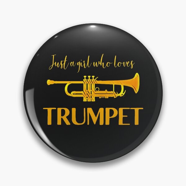 Item preview, Just a Girl Who Loves Trumpet designed and sold by DesignsofNote.