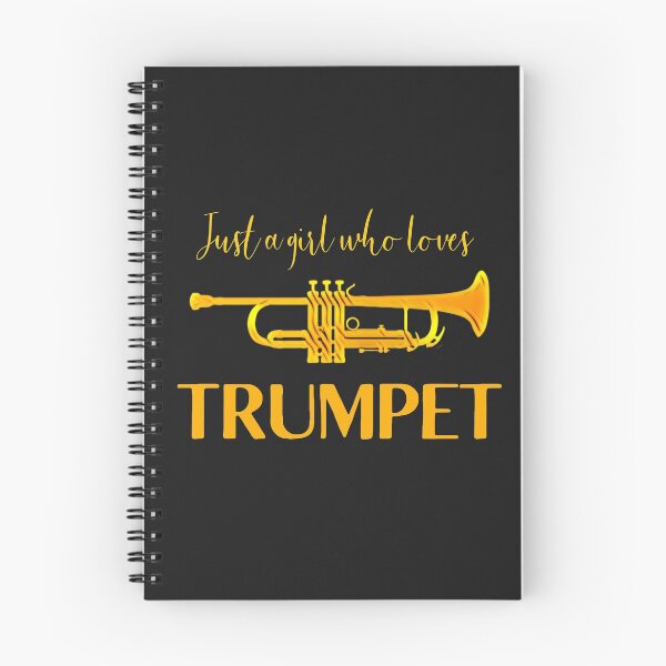Item preview, Just a Girl Who Loves Trumpet designed and sold by DesignsofNote.