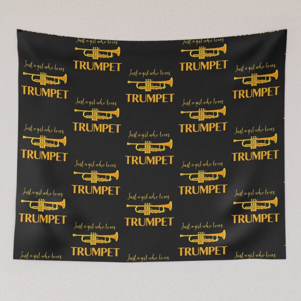 Item preview, Just a Girl Who Loves Trumpet designed and sold by DesignsofNote.