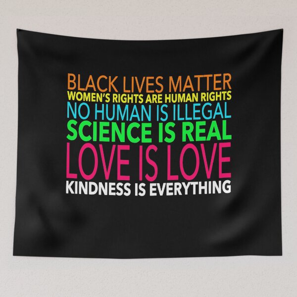 Item preview, Black Lives Matter Women's Rights Are Human Rights  designed and sold by AimeeVirgina.