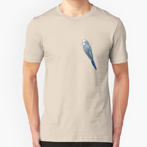 Blue Budgie Slim Fit T-Shirt